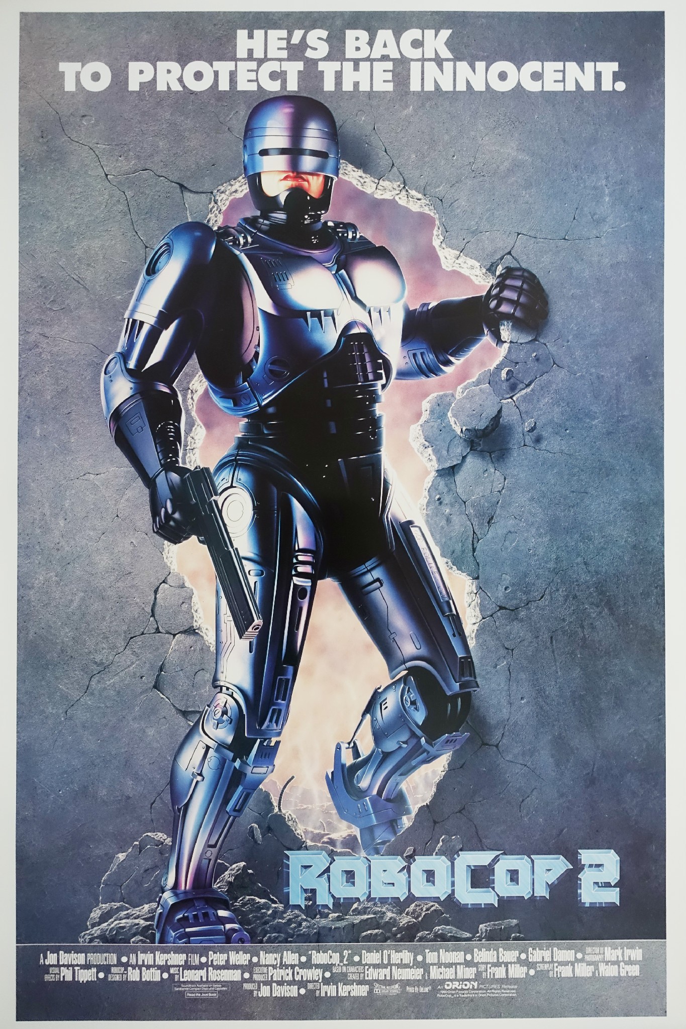 Robocop 2 poster